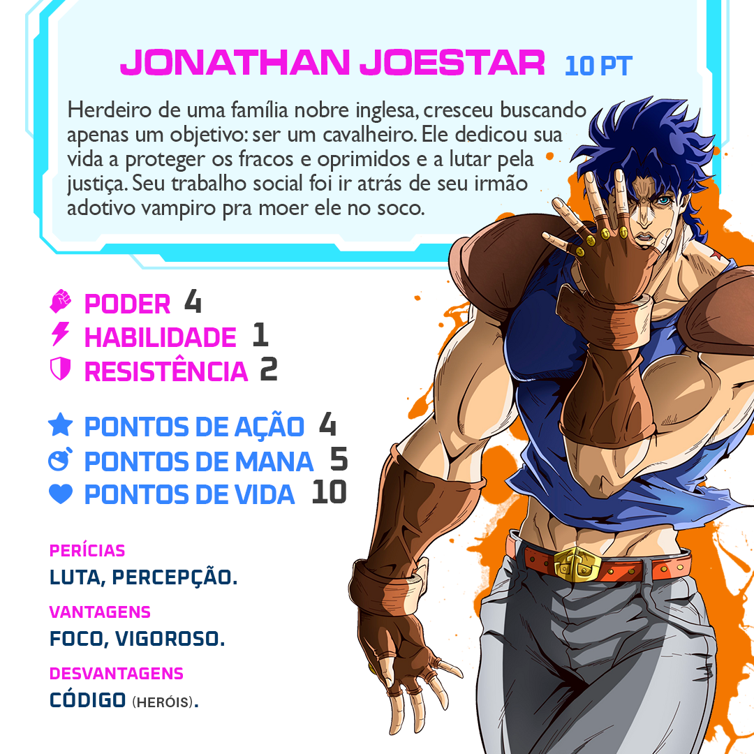 Meu stand é o mais poderoso de jojo bizarre adventure podendo