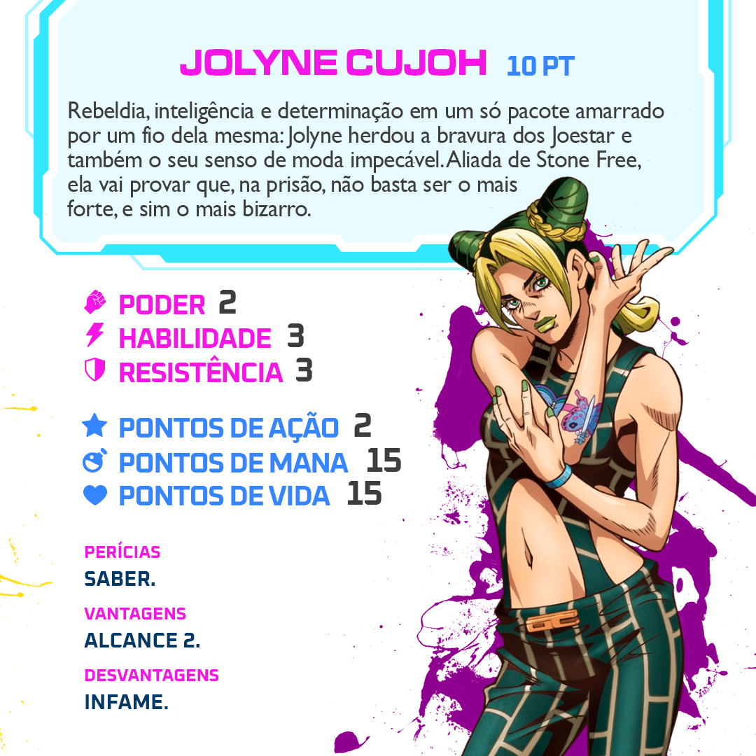 JoJo's Bizarre Adventure para 3DeT Victory