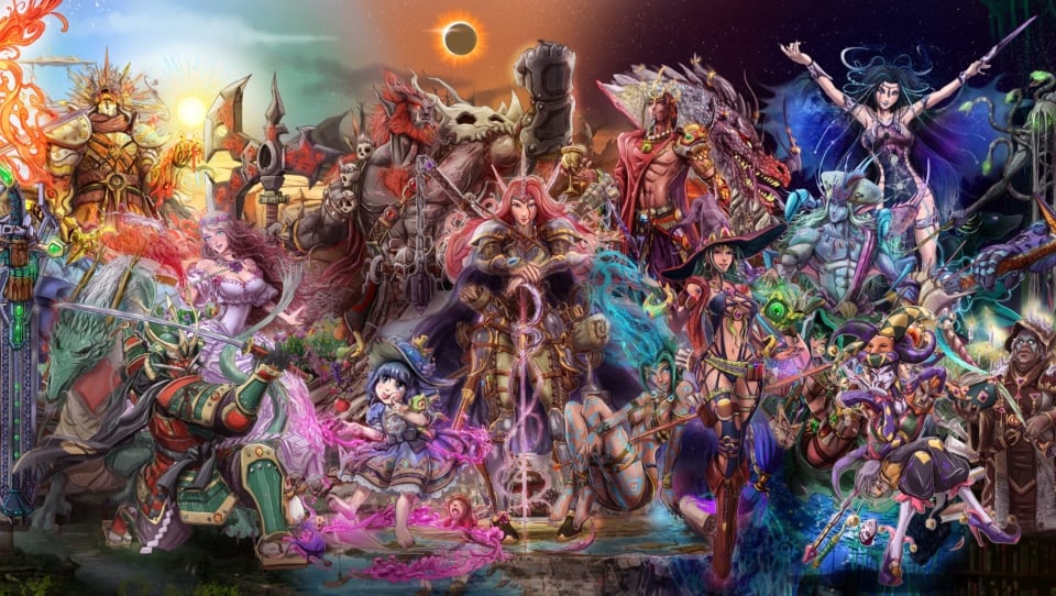 Os deuses de Tormenta O panteão de Tormenta, todos os vinte deuses. A base para a mitologia do cenário.